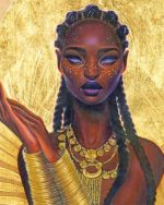 African Woman Paint By Numbers