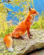 Forest Fox Paint By Numbers