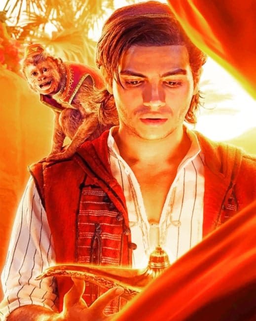 Aladdin And Abu Paint By Numbers