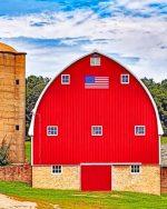 American Barn Paint By Numbers