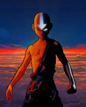 Aang The Last Airbender Paint By Numbers