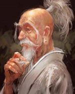 Chinese Old Man Paint By Numbers