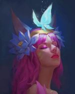 League Of Legends Ahri Paint By Numbers