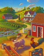 Farm Animals Paint By Numbers