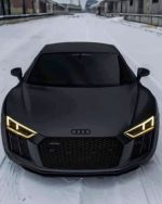 Black Audi R8 Paint By Numbers