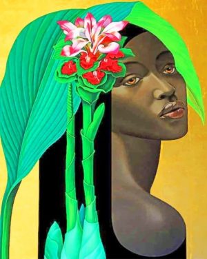 Black Woman Paint By Numbers