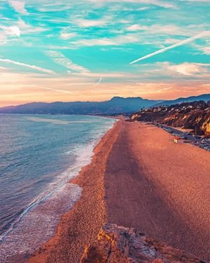 Sunrise Beachside Paint By Numbers