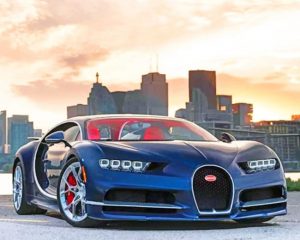 Bugatti Car Paint By Numbers