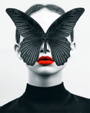 Butterfly Girl Paint By Numbers