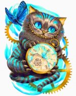 Cheshire Cat Alice In Wonderland Paint By Numbers