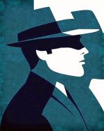 Illustration Classy Man Paint By Numbers