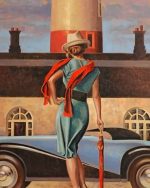 Classy Vintage Woman Paint By Numbers