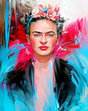 Frida Kahlo Art Paint By Numbers