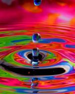 Colorful Water Drop Paint by numbers