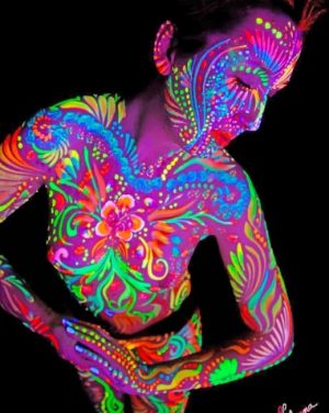 Colorful Woman Paint By Numbers