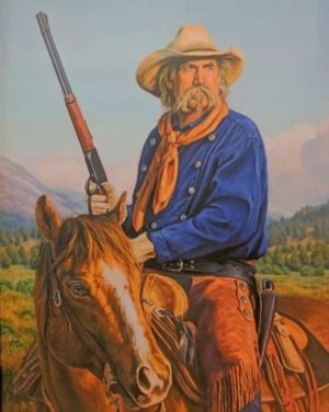 Old Cowboy Paint By Numbers