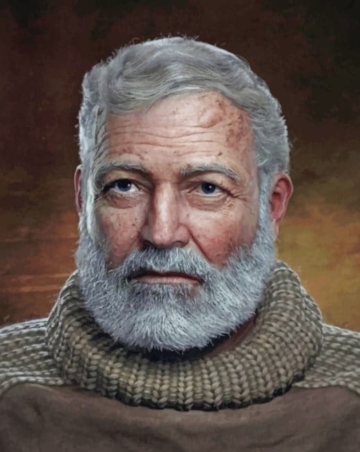 Ernest Hemingway Paint By Numbers