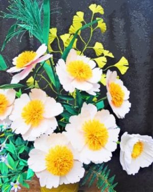 Claire De Lune Peony Paint By Numbers