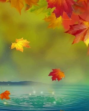 Fall Leaves Paint By Numbers