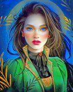 Victorian Girl Paint By Numbers