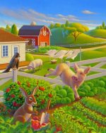 The Happy Farm Paint By Numbers