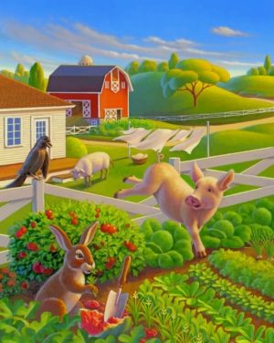 The Happy Farm Paint By Numbers
