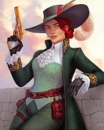 Victorian Gunslinger Paint By Numbers