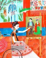 Painter Frida Kahlo Paint By Numbers