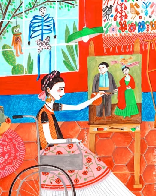 Painter Frida Kahlo Paint By Numbers