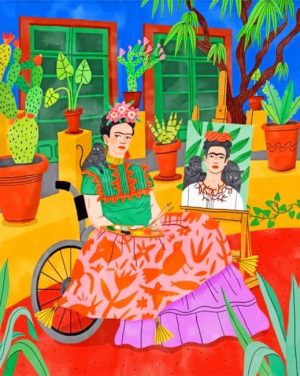 Artist Frida Kahlo Paint By Numbers
