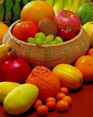 Fruit Basket Paint By Numbers