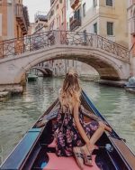 Girl In Venice Italy paint by numbers