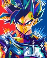 Goku Pop Art Paint By Numbers