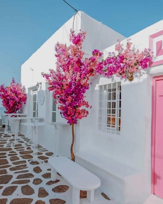 Greece Paros Paint By Numbers