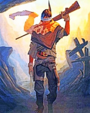 Gunslinger Boy Paint By Numbers