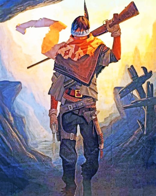 Gunslinger Boy Paint By Numbers