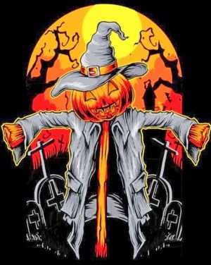 Halloween Pumpkin Paint By Numbers