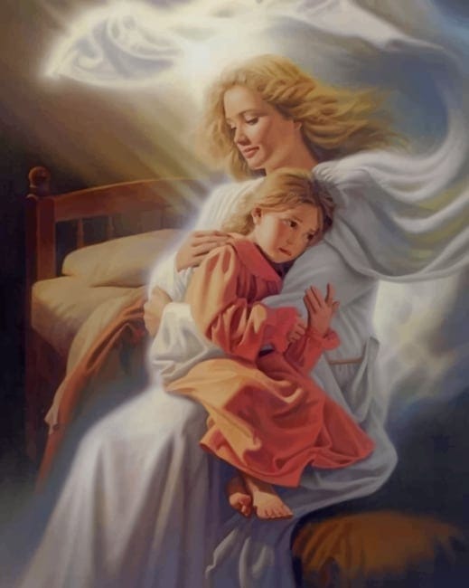 Mother And Daughter Paint By Numbers