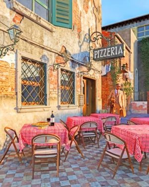 Italian Restaurant Paint By Numbers
