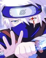 Kakashi Naruto Anime Paint By Numbers