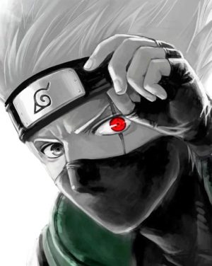 Kakashi Hatake Paint By Numbers