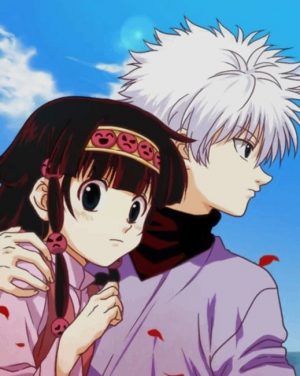 Killua And Neferpitou Paint By Numbers