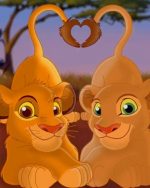 Simba And Nala Paint By Numbers
