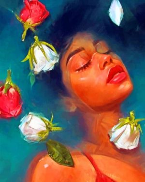 Lady In The Water paint by numbers