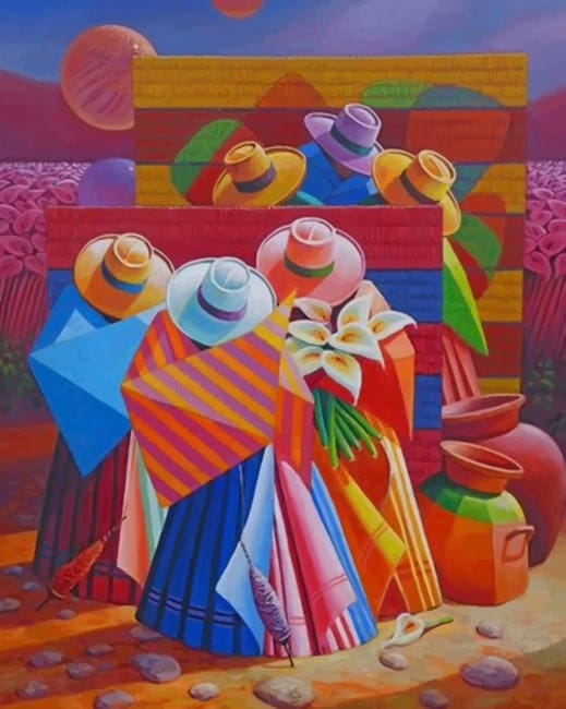 Latino People Paint By Numbers