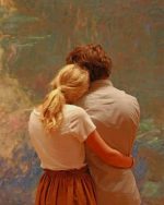 Couple Hugging Paint By Numbers