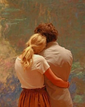 Couple Hugging Paint By Numbers