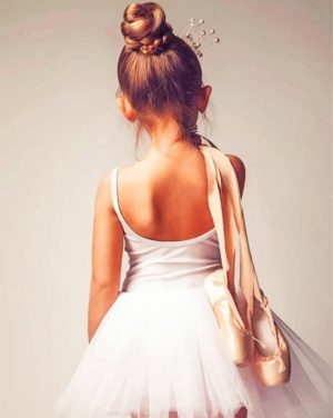 Little Ballerina Paint By Numbers