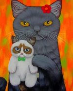 Mad Cats Paint By Numbers