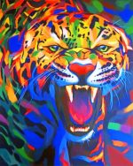 Mad Tiger Paint by numbers